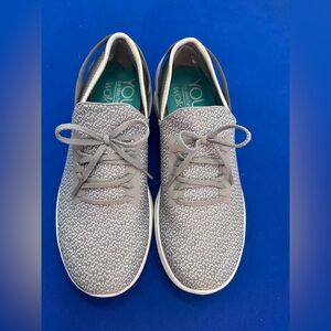 Skechers Gray Knit slip on Casual Sneakers for women